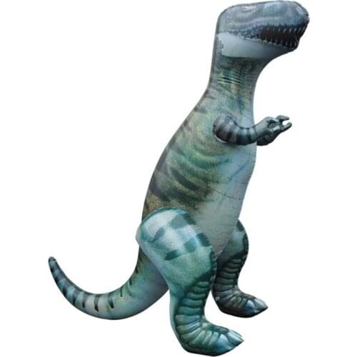 J60B Big Size Inflatable Squirting Dinosaur Model Toy Water Spray Dinosaur Water Jet Toy Game Outdoor Toys For Child