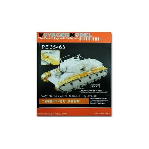 KNL HOBBY Voyager Model PE35463 new structure chariot Rhein metal upgrade metal etching pieces (No.)