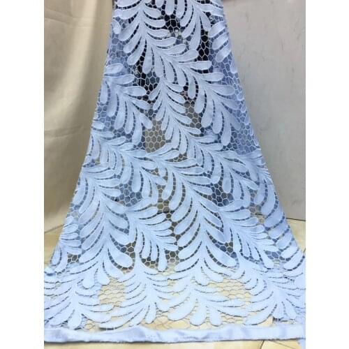 Beautiful French Net Lace Fabric SYJ-12231 Latest african guipure lace fabric