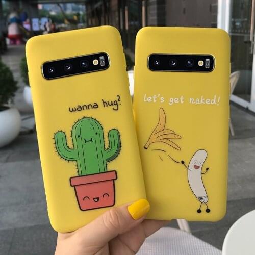 Cute Pattern Case For Funda Samsung Galaxy S10 Plus Soft Silicone Case Cover For Samsung S10 S 10 Coque Samsung S10E Phone Case