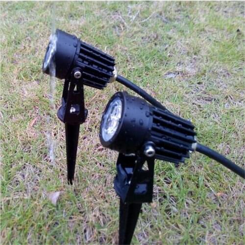 Outdoor Lighting Waterproof 9W 3x3W LED Garden Spike Landscape Lawn Lamps DC12V AC110V/220V LED Spotlights Underground Lighting