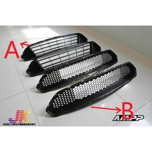 Fit for FORD mustang 2018 AMPP Grille2018 2.3 5.0L carbon fiber car grill Racing Grills grille Material: carbon fiber carbon f