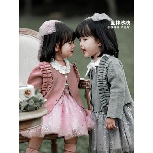 SZLAPRMK Cardigans For Girls