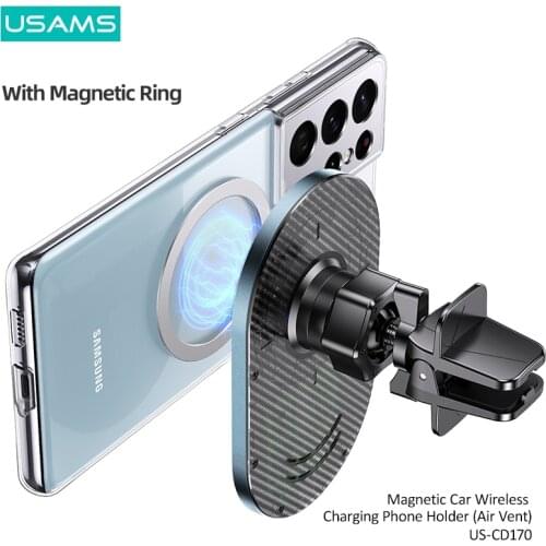 USAMS Car Wireless Chargers For Mobile Phones