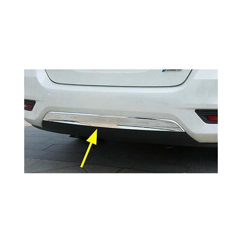Rear Guard Protector Cover Trim for Nissan Sentra Sylphy Chrome Strip 2016 2017