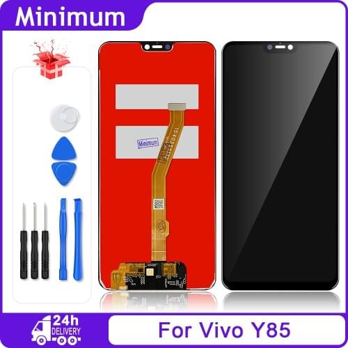 For Vivo Y85 Y85A 6.3" LCD Display Touch Screen Tested Digitizer Assembly For Vivo V9 / Z1 / Z1i Replacement LCDs + Gift