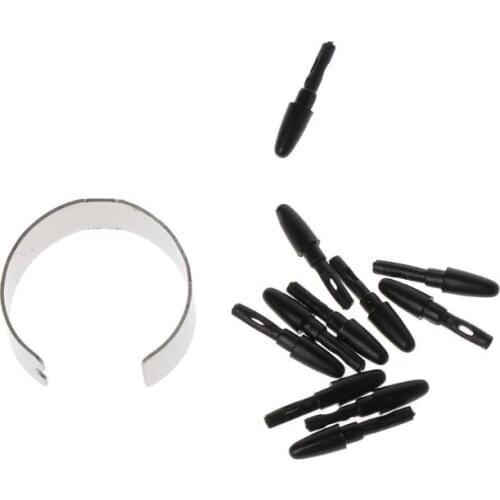 10Pcs Battery-free Passive Stylus Replacement Pen Nibs Pen Tips for XP-Pen HUION H640P VEIKK A30 A50