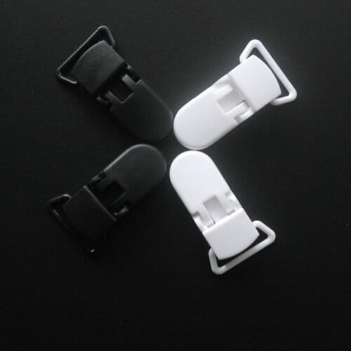 Free Shipping 380pcs/Lot 20mm Width SUTOYUEN D shape Plastic Pacifier Clips,Plastic Clamp,Soother / Dummy / suspender Clip