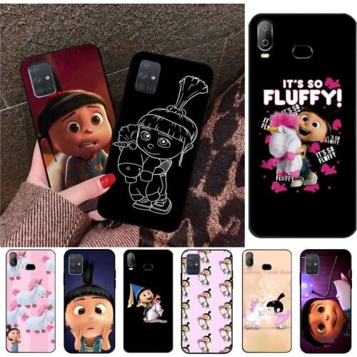 YJZFDYRM Despicable Me Unicorn Agnes Phone Case For Samsung Galaxy A01 A11 A31 A81 A10 A20 A30 A40 A50 A70 A80 A71 A91 A51