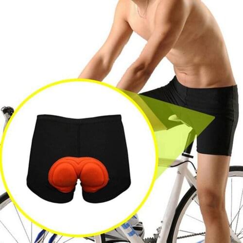 3D Liner Unisex Black Bicycle Cycling shorts Solid Comfortable Underwear Sponge Gel 3D Padded Bike Short Pants Cycling Shorts