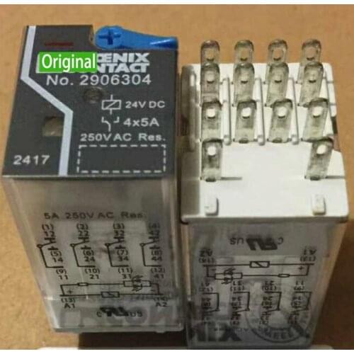 Brand New And Original Relay 2906304 REL-IR4-BL/L-24DC Spot Photo, 1-Year Warranty