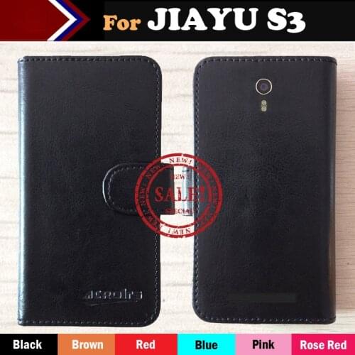 Hot! 6 Colors JIAYU S3 S3 PLUS Phone Case Leather Protective Cover Phone Case For JIAYU S3 s3+SmartPhone Card Holder Wallet