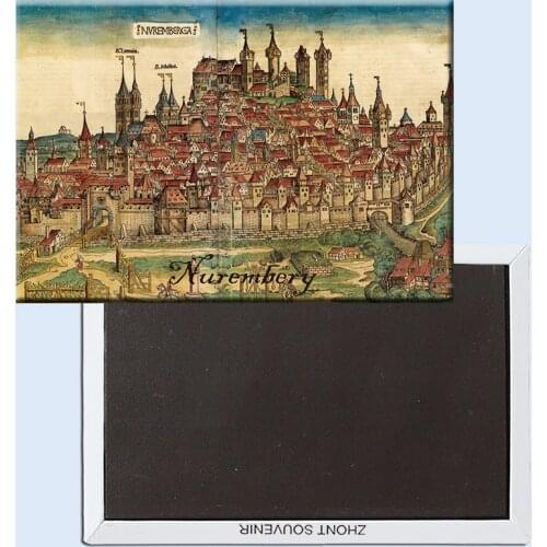 Nuremberg Fridge Magnets 21624 Bavaria Tourism