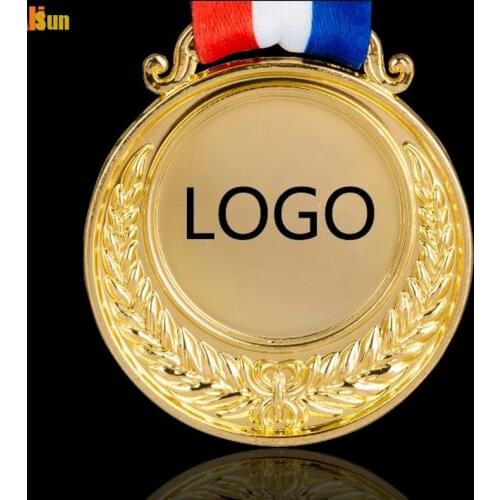 New Fashion Gold Silver Bronze Volleyball Medals Customized Metal Medals Match Championship Sports Games Medals 65mm Diameter