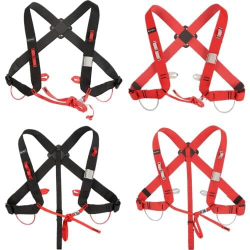 Rock Climbing Chest Securing Sling Harness Shoulder Strap Outdoor Safety Fall Protection Mountaineering Equipment