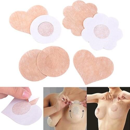 20 Pcs Sexy Nipple Pasties Nipple Covers Women Adhesive Breast Petals Disposable Pads Female Stickers Nipple Covers Accessories