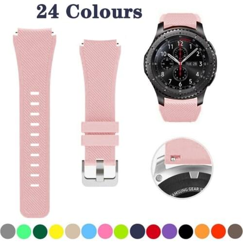 20mm 22mm Strap For Samsung galaxy watch 3 46mm Gear S3 Frontier amazfit bip active bracelet Watchband Huawei watch gt 2/2e 42mm