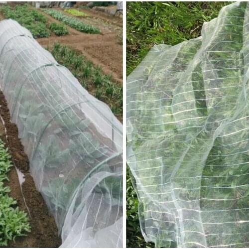 1.8/3x5m Mesh25 Nylon Net Garden Cover Protection Pest Control Repeller Silver Wire Thread Insect Resistant Bird Proof Shed Net
