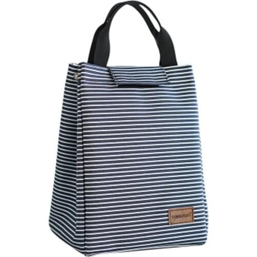 Lunch Bags Waterproof Oxford Thermal Insulation Woman Kids Portable Heat Preservation Picnic Tote Cooler Box Aluminum Food Bag
