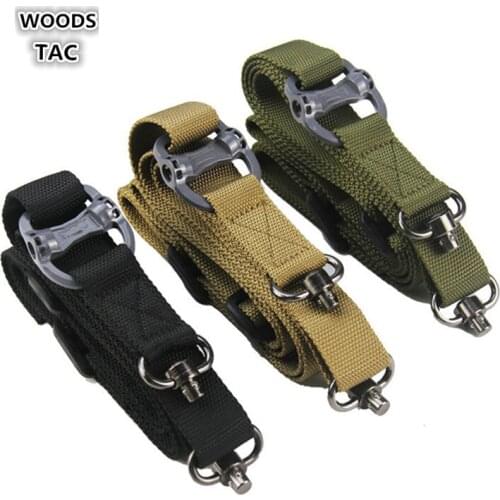 Tactical MS4 Gun Sling Tactical Rifle Bungee Strap Hunting Accessories Detachable Mash Hook Strap military Army Sling Strap