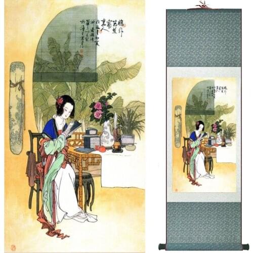Traditional Chinese art painting Silk scroll painting Chinese wash painting Chinese wash painting 201907300012