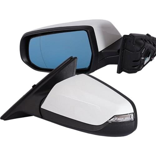 9 Pins Power Adjusted Power Heated Blue Glass Side View Mirror For Chevrolet Malibu XL 2016-2018