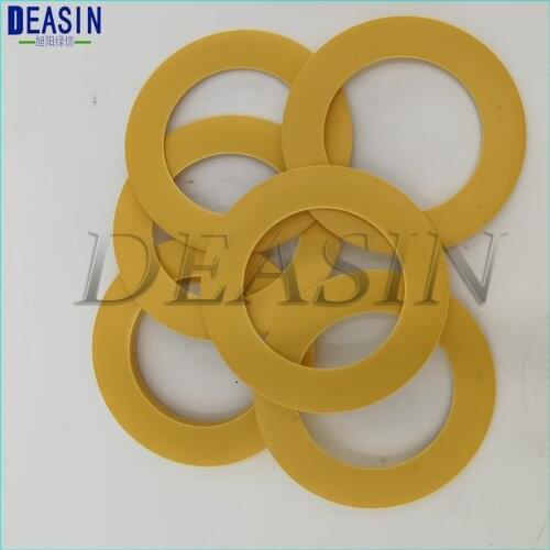 10pcs 44*32*0.8mm Compressor Use Pistons Imported Polyimide Rubber Ring Oil free air compressor O rings