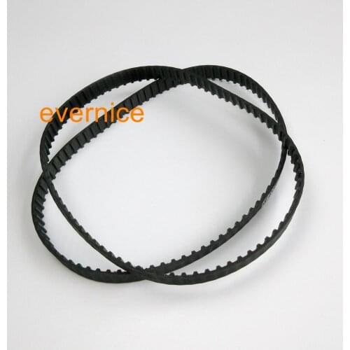 2 Pcs Timing Belt F01001 For Newlong Np-7 Gk26 Bag Closing Machine Bag Closer