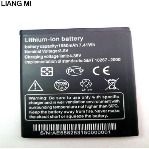 T5 1950mah Battery New Batteries battery for Thl T5 T5S DNS S4705 4705 Smart Mobile Phone with phone stander