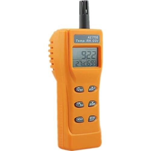 AZ-7755 Carbon Dioxide Tester 3 in1 CO2 /Temperature / Humidity Detector meter