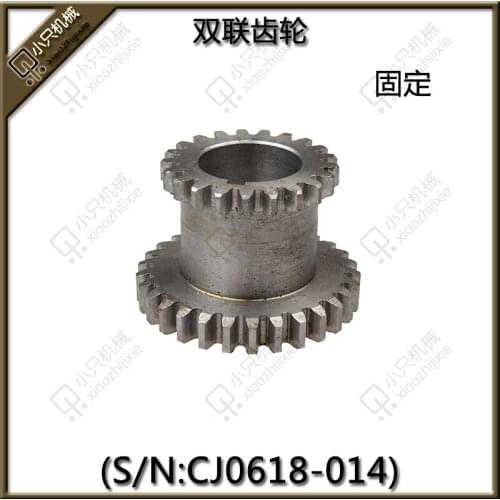 Free shipping 1 pcs / set Teeth T29xT21 Dual Dears Metal Lathe Gears For Sale