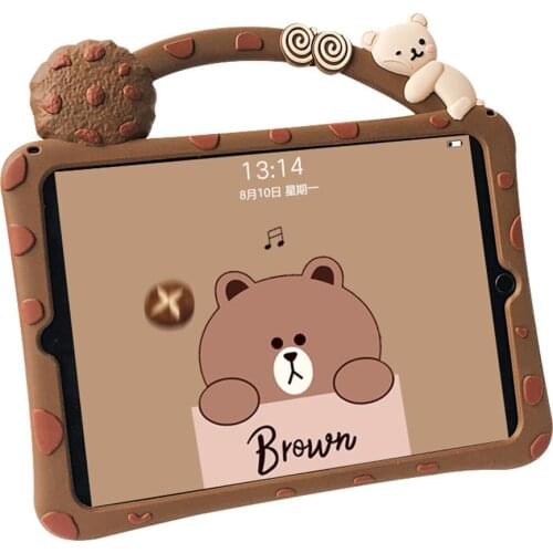 For iPad Pro 11 Case 2020 Cartoon Cute Shockproof Silicone Tablet Cover Coque iPad Pro Cases Protective Shells Funda