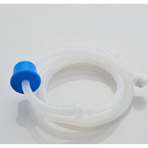 Kitchen Bathroom Built in Hand Washing Lotion Bottle Stainless Steel Sink Countertop Pump Head Soap Dispenser + Lengthened Tube