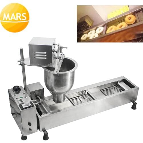 Heavy Duty Stainless Steel 110v 220v Electric Automatic Mini Doughnut Donut Machine Maker Fryer Commercial Donut Making Machine