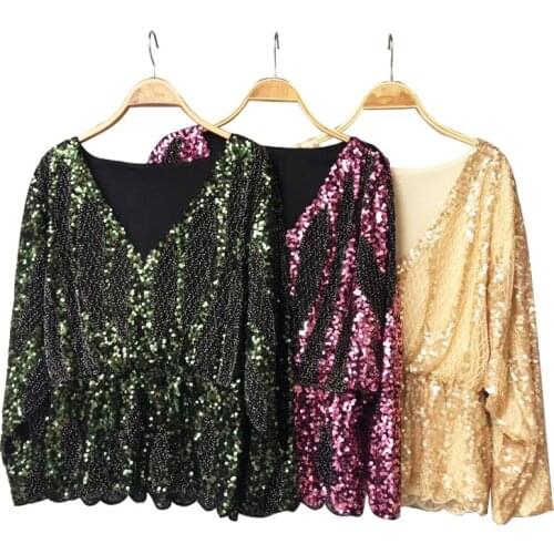 Grace Mint Womens Chiffon Blouses