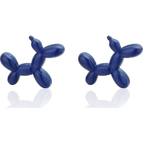 HYX Luxury Fashion cufflinks for mens Brand cuff buttons cuff links High Quality Blue dog abotoaduras Jewelry