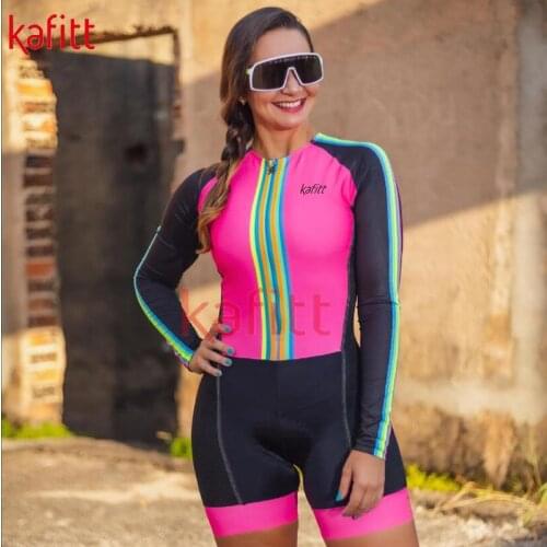 Kafitt 2021 Goddess Fan Clothes Road Racing Suit Sportswear Jumpsuit New Long Sleeve Tight Cycling Team Cycling Jersey