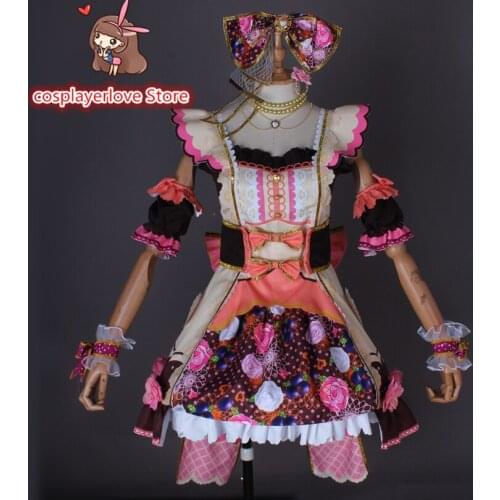 Lovelive Aqours Chocolate Valentines Day Tsushima Yoshiko Cosplay Carnaval Costume Halloween Christmas Costume