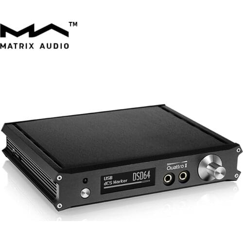 MATRIX QUATTRO II 32Bit/384kHz DAC & Pre amp & Headphone Amplifier with Remote Control