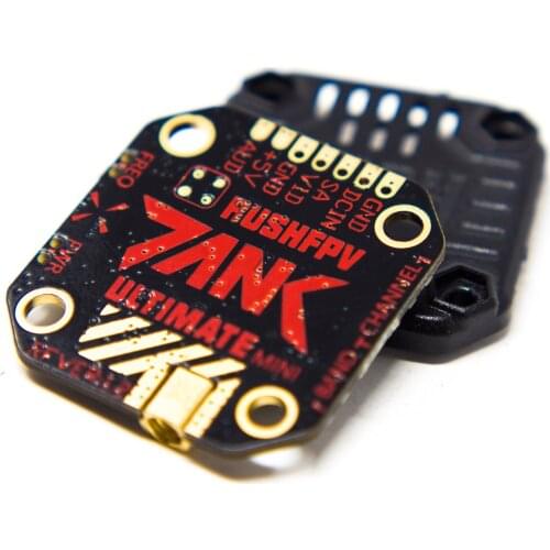 RUSHFPV Tank Ultimate Plus Tank Mini 5.8G 48CH RaceBand Pitmode 800mW Adjustable 2-8S VTX Smart Audio for FPV Racing Drones DIY