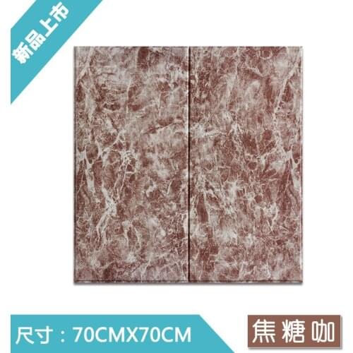 2021 3D Wall Stickers Marble Self-adhesive Waterproof Stickers PVC Wallpaper for Living Room Bedroom Roof Ceiling Foam Wallpaper