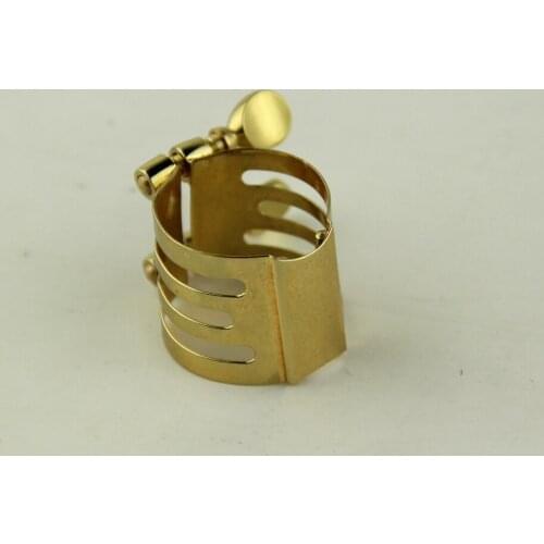 New Alto Saxophone Mouthpiece Ligature Professional Alto Saxophone Sax Mouthpiece Ligature Metal Clip Fastener