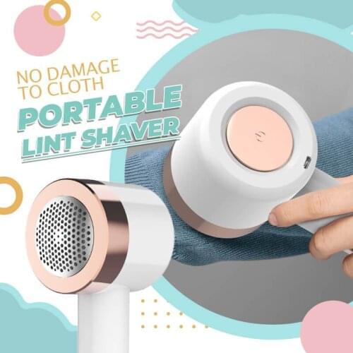 No Damage To Cloth Portable Lint Shaver Sweater Fabric Shaver USB Rechargeable Electric Lint Fuzz Pills Remover _WK