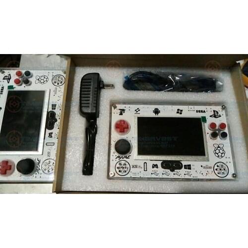 DIY Portbable Horizontal Version Pocket mini arcade game 5' LCD Raspberry Pi 3B 64G card it need booking & available in 20 days