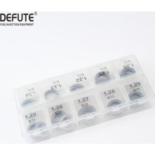 B31 common rail adjusting shim control valve seat cushion Common rail injector repair gasket
