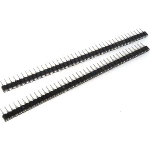 5pcs Single Row 40Pin 2.54mm Round Female Pin Header