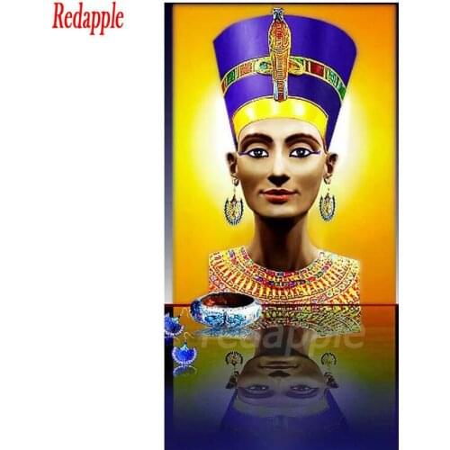 Diy 5d diamond Painting Egyptian sexy woman Cross Stitch Kits diamond embroidery mosaic Classical beauty, reflection Rhinestone