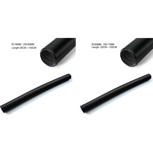 Car Adjustable High Flow Flexible Turbo Cold Air Intake System Hose Pipe Tube