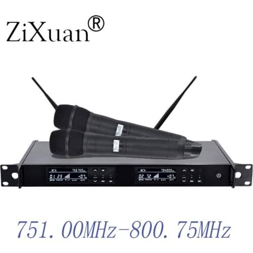 Wireless Stage Song Microphone System large areas 2 Limited Edition Handheld Karaoke Microphone