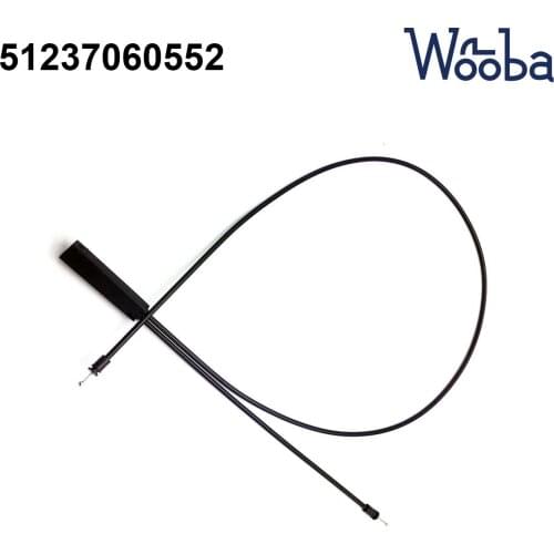 Engine Hood Release Cable / Bowden Cable New For 2005-2012 BMW E90 320 325 328 335 51237060552